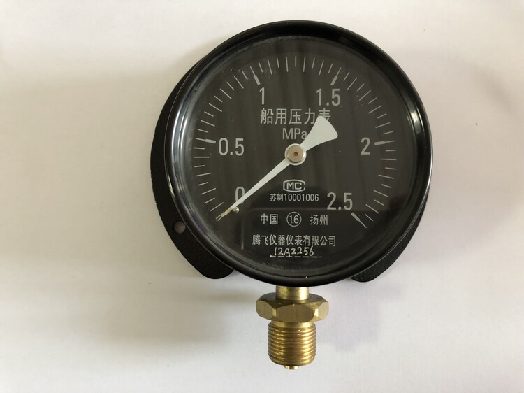 Marine pressure gauge